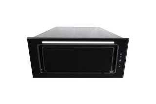 Okap kuchenny do zabudowy 60cm TOFLESZ LINEA Glass Czarny Szkło 850m3/h LED