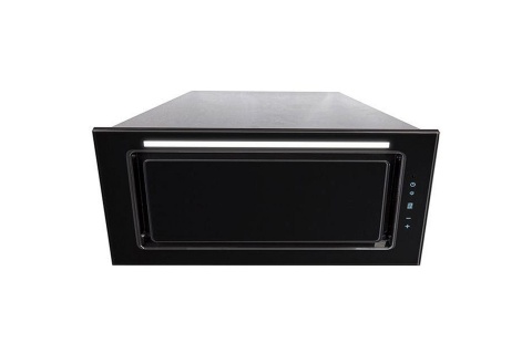 Okap kuchenny do zabudowy 60cm TOFLESZ LINEA Glass Czarny Szkło 850m3/h LED