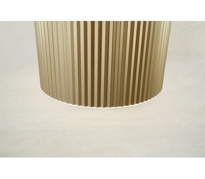 Okap kuchenny wyspowy Ciarko Design Monogram W Gold Tuba sterowany gestem + pilot