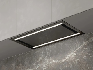 Okap podszafkowy Ciarko Design Duo Black 55cm 710 m3/h 39-68 dB LED