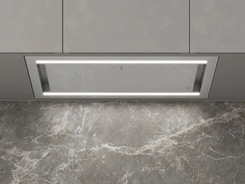 Okap podszafkowy Ciarko Design Duo White 55 cm 180-670 m3/h 39-69dB LED