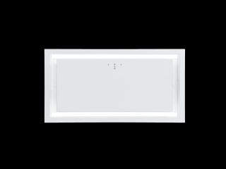 Okap podszafkowy Ciarko Design Duo White 55 cm 180-670 m3/h 39-69dB LED