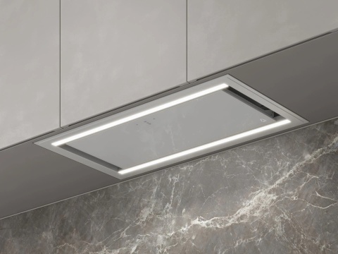 Okap podszafkowy Ciarko Design Duo White 55 cm 180-670 m3/h 39-69dB LED