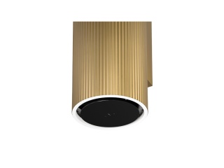 Okap przyścienny Ciarko Design Monogram Gold wysokość 90cm wydajność 670m3/h