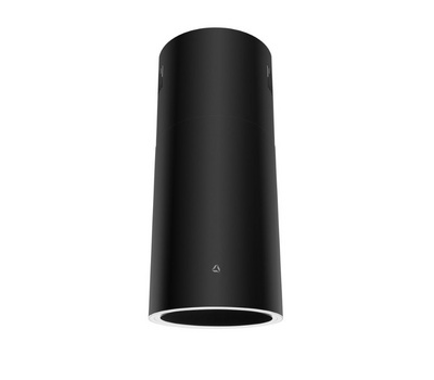 Okap wyspowy Ciarko Design Tubus W Black 160W Oświetlenie LED