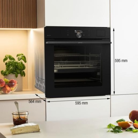 Piekarnik elektryczny z generatorem 100% Para Gorenje BFS6148B 60cm 77L