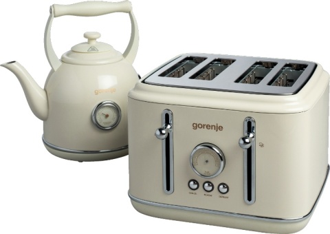 Toster Gorenje T2300CLIN 1150W 7 poziomów 4 tosty beż
