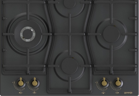 Zestaw Gorenje Retro BOS67372CLB + GW6D42CLB Czarny