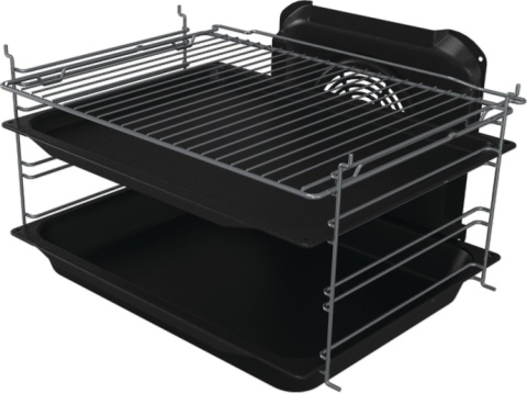 Zestaw Gorenje Retro Kuchnia 60cm GKS6C71CLI + Mikrofala BM235CLI Kremowy