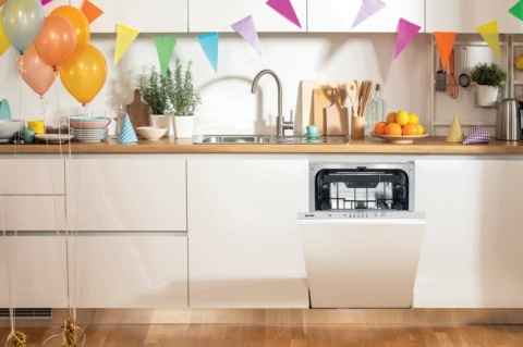 Zmywarka Gorenje GV520E10S 45cm 1kpl 3 kosz AquaStop