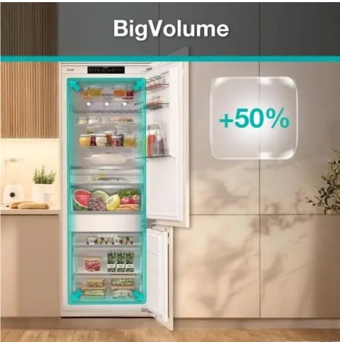 LODÓWKA ZABUD GORENJE NRKI619D61WFE 377 L No Frost Dual, Inwerter, Wi-Fi