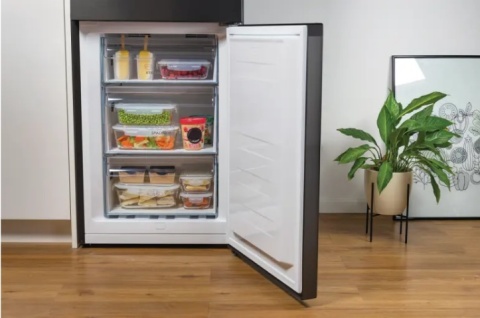 Lodówka Gorenje NRK6192ABK4 NoFrost Czarny Mat 185cm