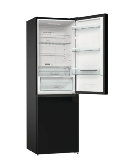 Lodówka Gorenje NRK6192ABK4 NoFrost Czarny Mat 185cm