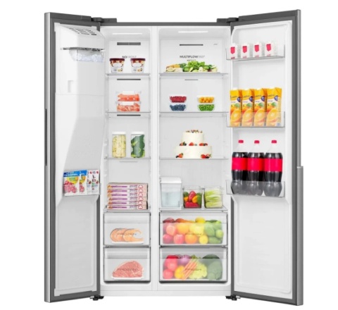 Lodówka SBS Gorenje NRS917E61X 528L NoFrost Kostkarka bez Podłączenia