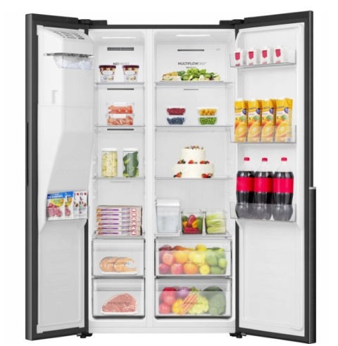 Lodówka SBS Gorenje NRS917E61BX 528L NoFrost Kostkarka bez Podłączenia