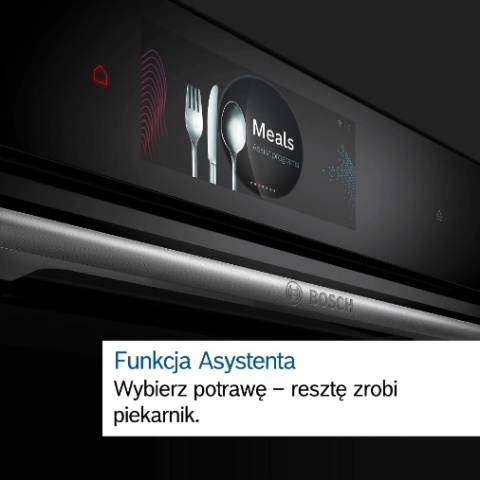 Piekarnik Bosch HBG7722B1 Pyroliza Wyświetlacz TFT Termoobieg 3D