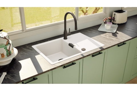 SCHOCK zlewozmywak MONO D-100 Puro CRISTADUR® 77 x 51