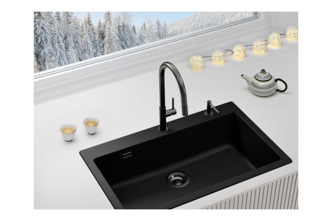 SCHOCK zlewozmywak SIGNUS N-100XL Magma CRISTADUR® 79 x 50